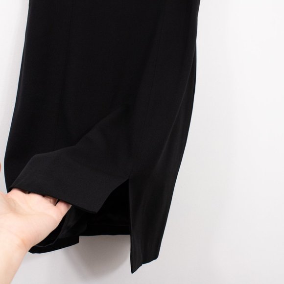 🇨🇦 Lida Baday Black Sleeveless Mini Dress Size 10 - Picture 3 of 6